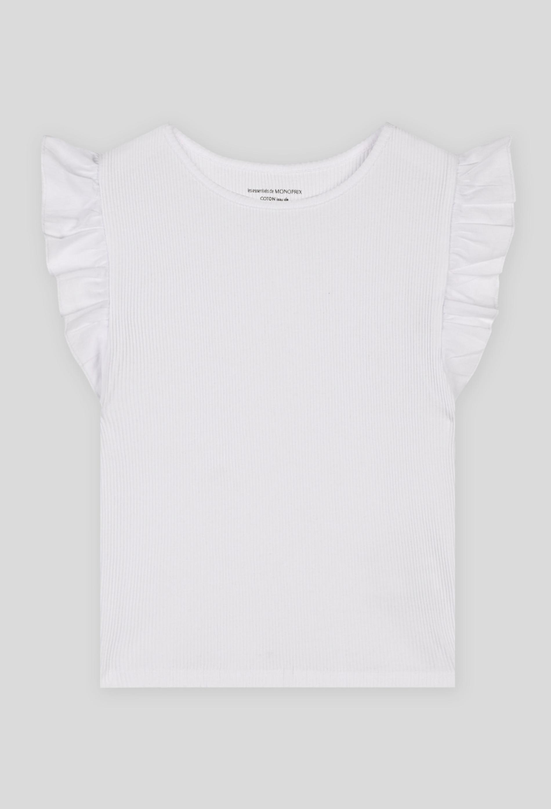 T-shirt manches courtes bimatière certifié Oekotex