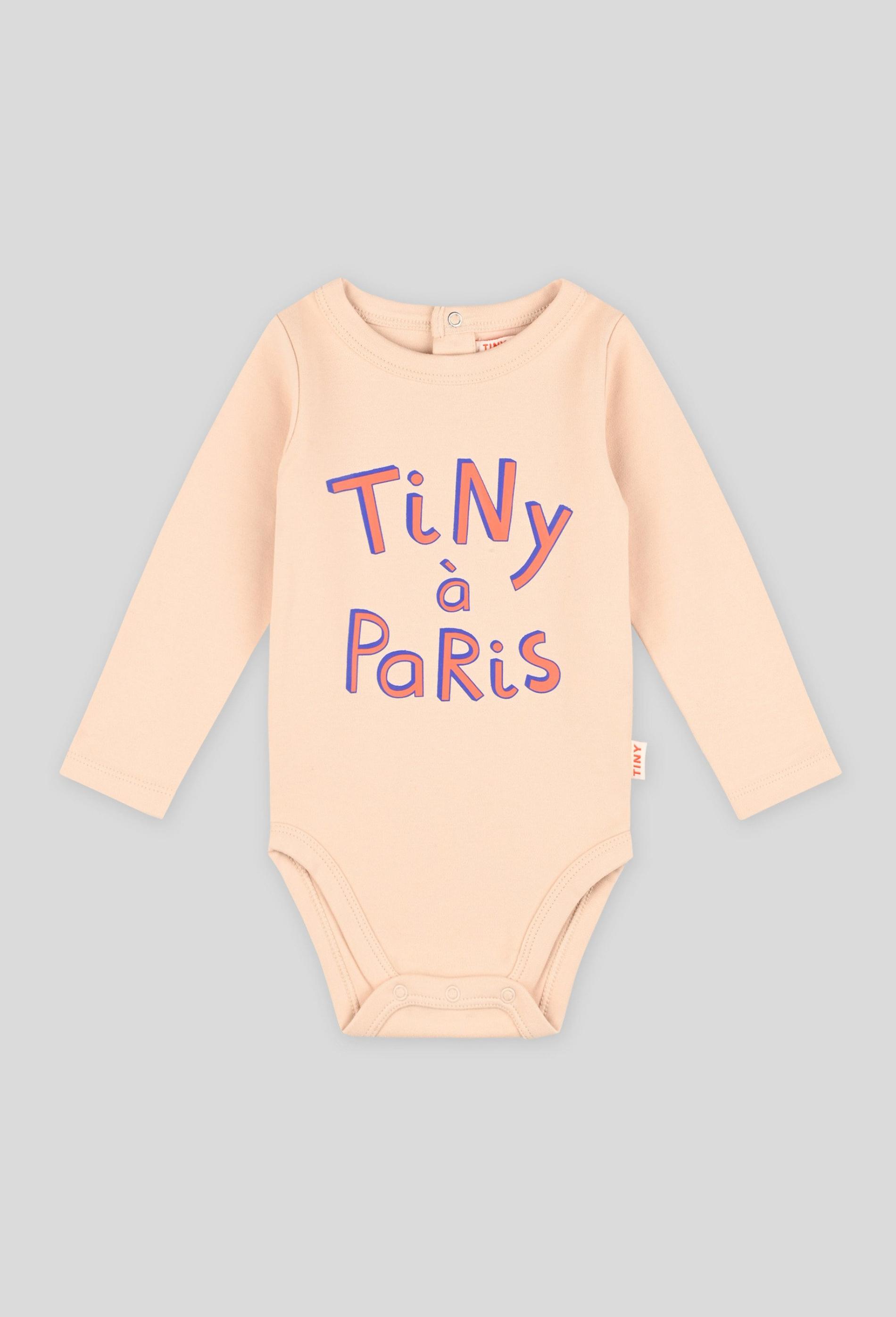 Body Tiny à Paris certifié Oekotex - Tiny Cottons x Monoprix 12-18 mois brun clair