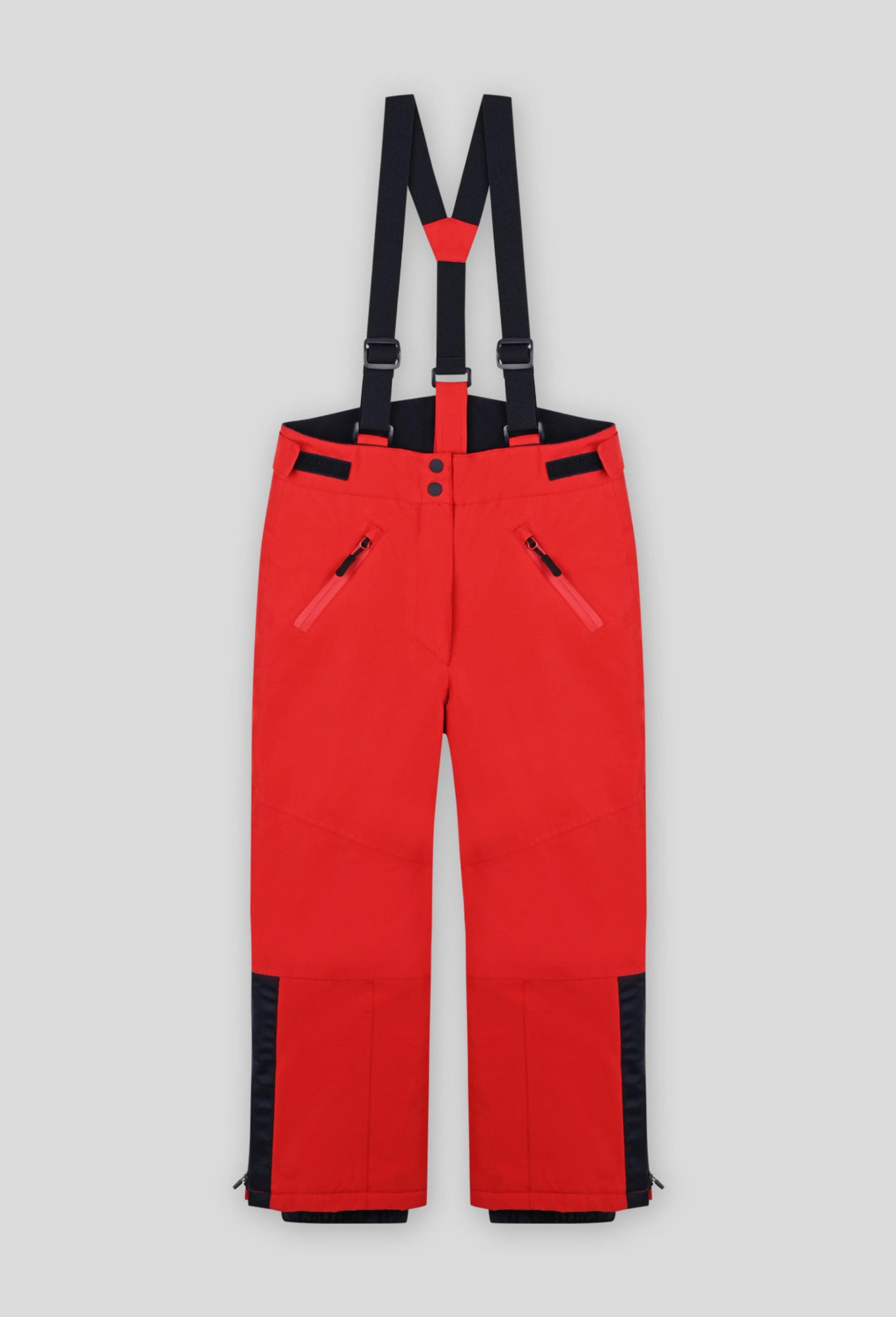 Pantalon de ski 5 ans rouge