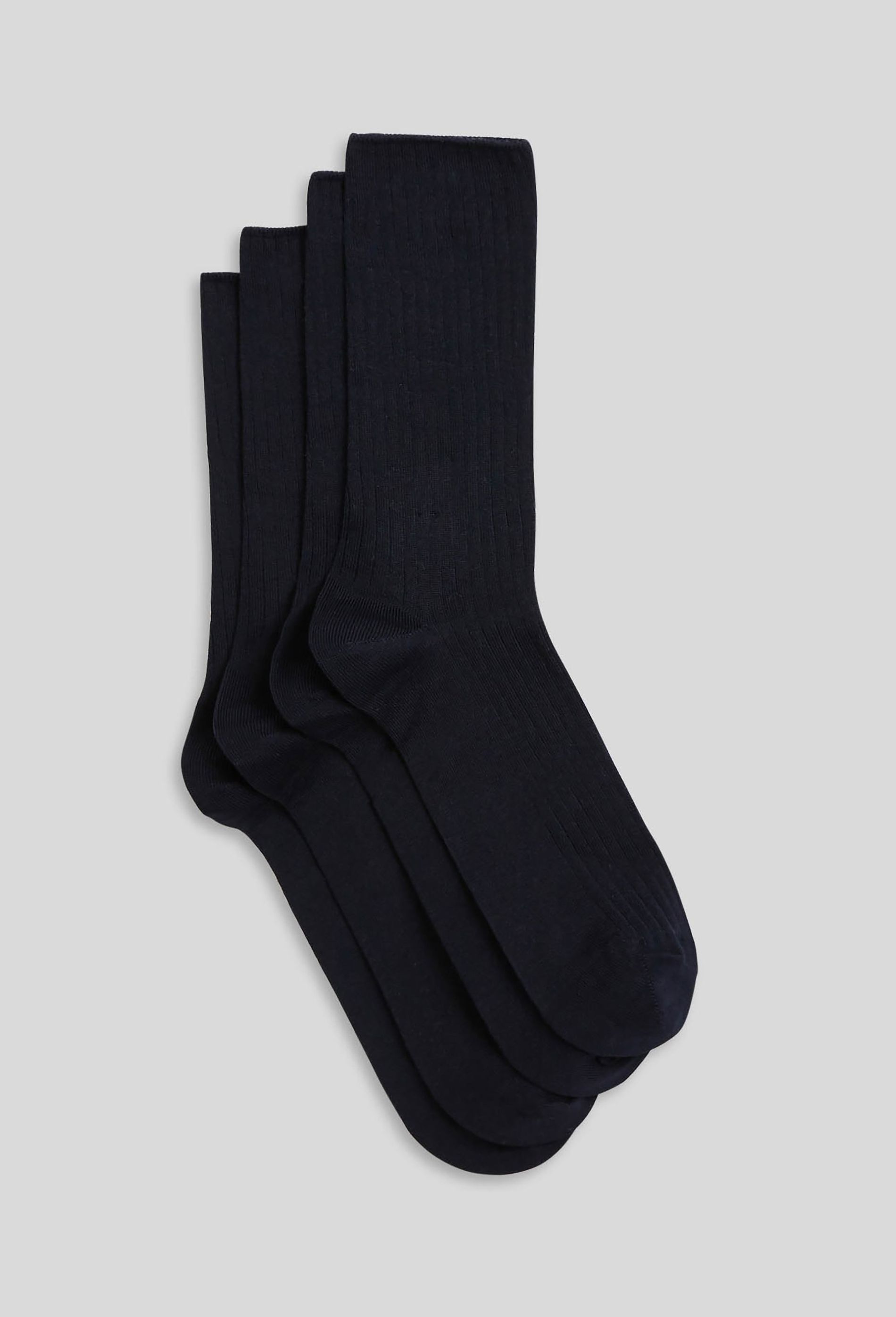 Lot de 4 paires de Chaussettes courtes Bleuforêt 98% coton Noir taille 43/46  neufs dans emballage - Bleuforêt