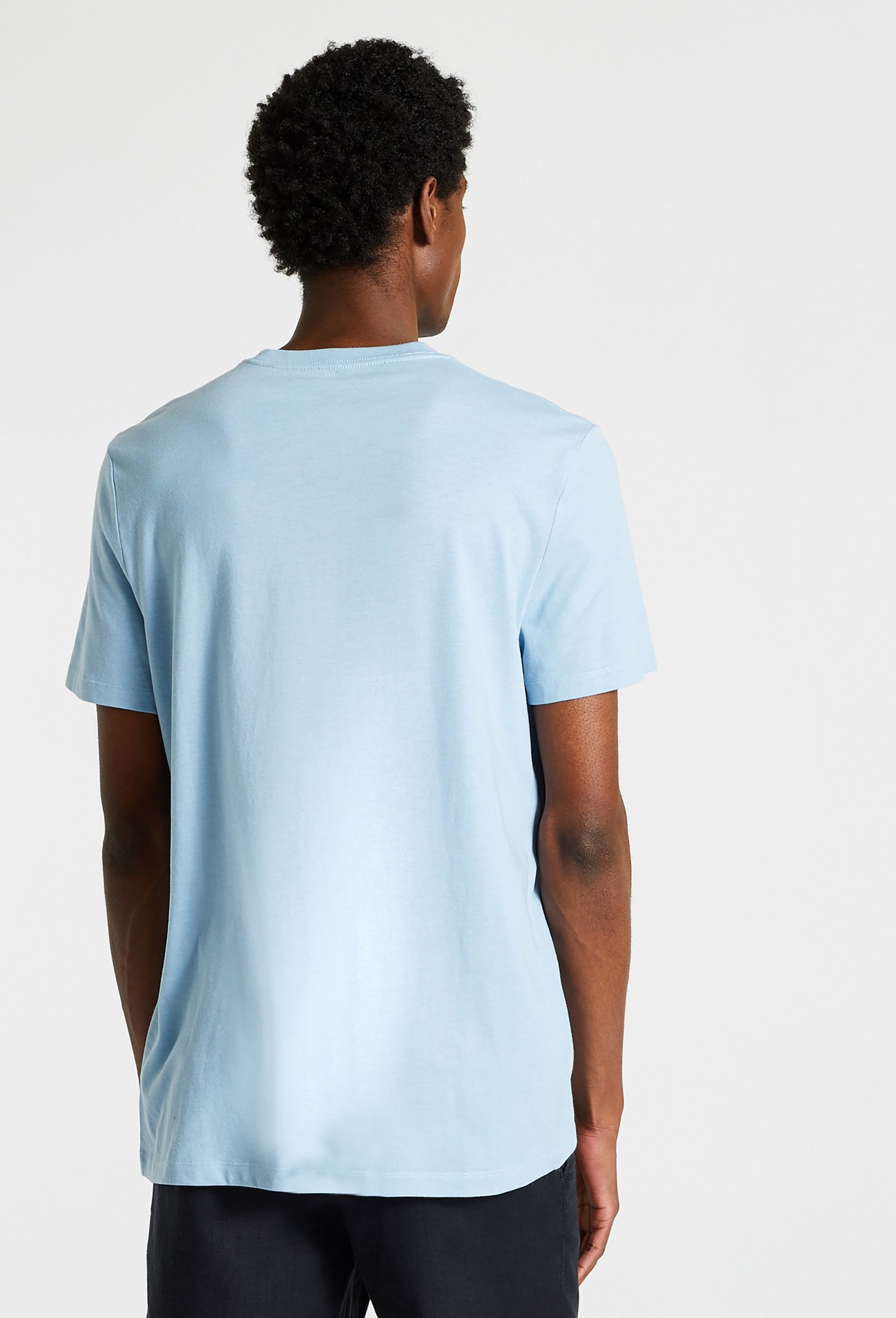 T-shirt marine en coton bio Coton PANGAIA pour homme en coloris Bleu Homme Vêtements T-shirts T-shirts à manches courtes 