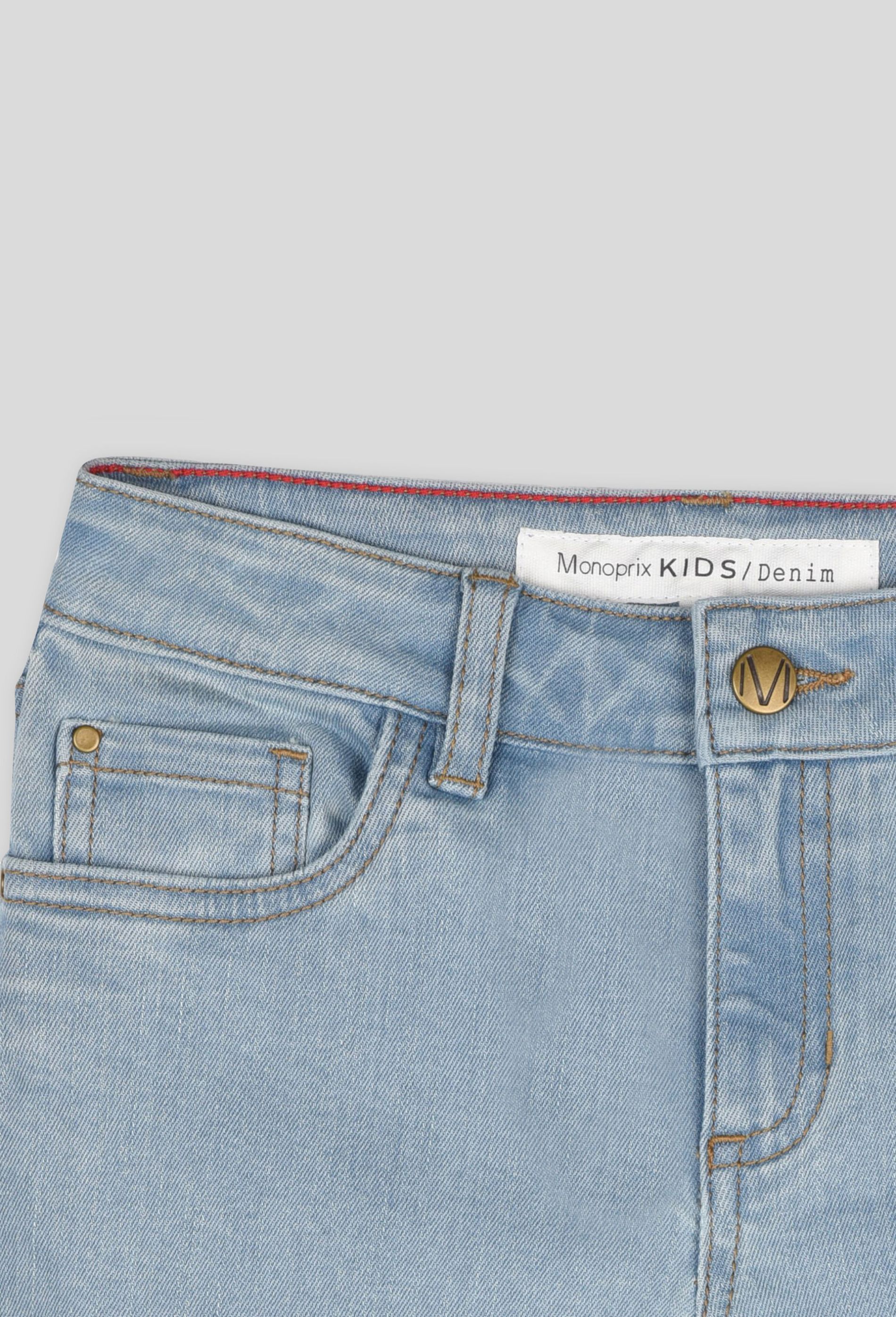 Monoprix Fille Vêtements Pantalons & Jeans Jeans Slim Jean slim certifié Oekotex 