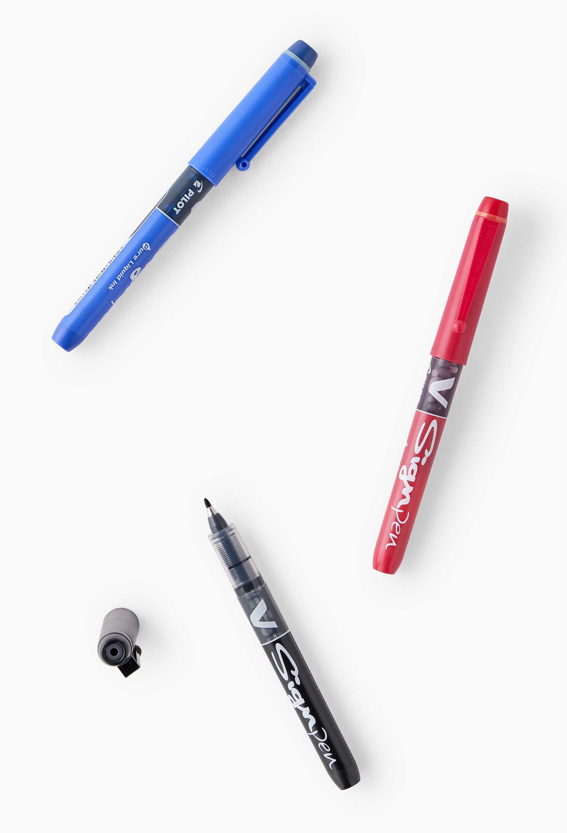 3 stylos v-sign pen Multicolore Pilot 