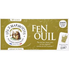 Les 2 Marmottes Infusion fenouil 