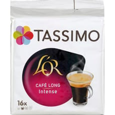 Livraison à domicile Tassimo L'or café long doux, 16 dosettes