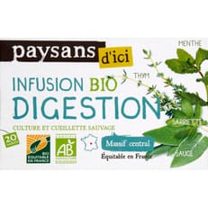 Infusion Digestion BIO - Paysans d'ici - en vrac - 30g 3760278864083 