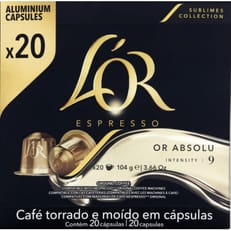 Promo L'OR Espresso Capsules café Sublimes or absolu chez Casino  Supermarchés