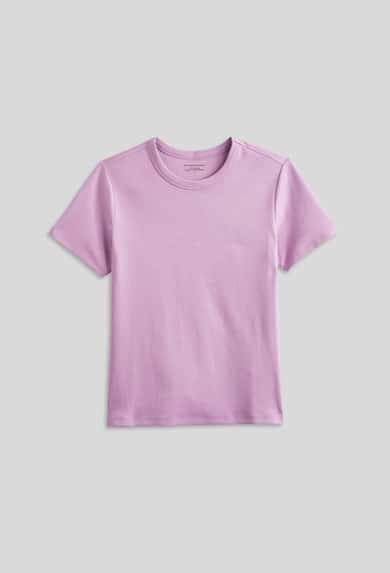 T-shirt en coton bio Violet Clair Monoprix Femme - Monoprix.fr