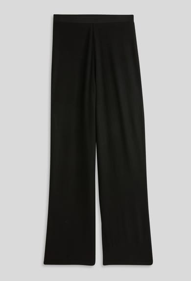Pantalon large doudou ecovero Noir Monoprix Femme - Monoprix.fr
