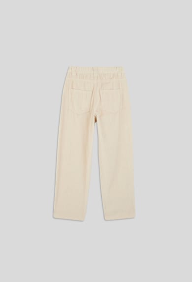 second-row-image de Pantalon velours en coton, certifié OEKO-TEX-1