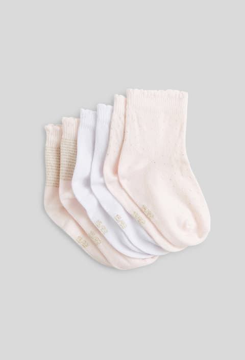 Bout'Chou - Lot de 3 paires de chaussettes brillantes en coton BIO