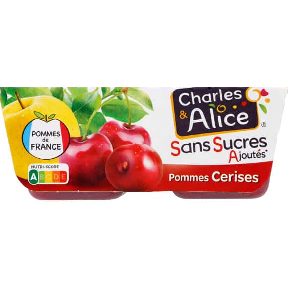 Charles Alice Dessert A La Pomme Et Cerise Monoprix Fr