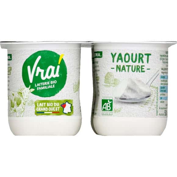 Vrai Yaourt Nature Monoprix Fr