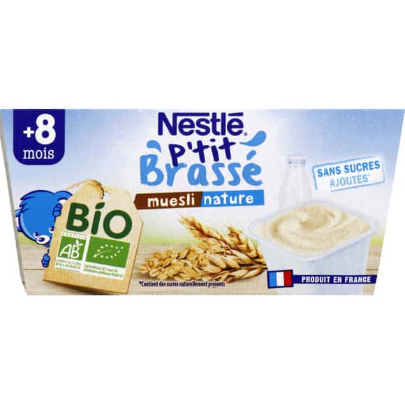 Nestle Muesli Nature 8 Mois Bio Monoprix Fr