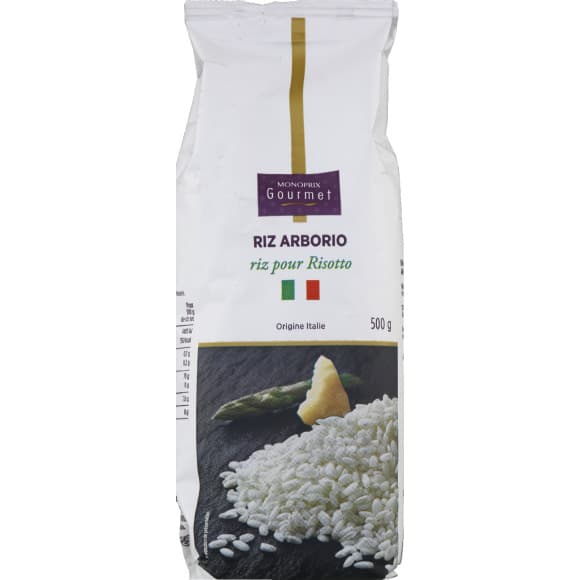 Riz Arborio, riz pour risotto