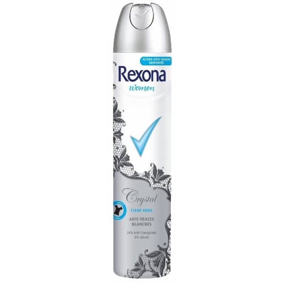Cristal clear aqua, déodorant anti-transpirant 24h fraîcheur, anti-traces blanches