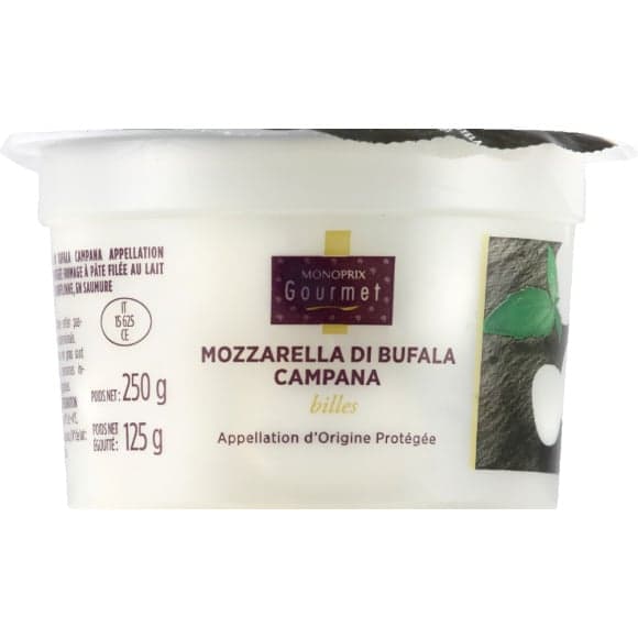 Billes Mozzarella di Bufala Campana AOP