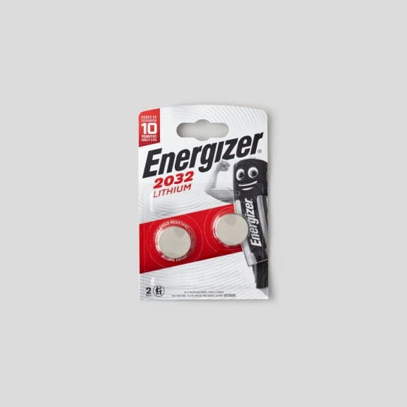 Piles bouton Energizer Lithium 2032, pack de 2