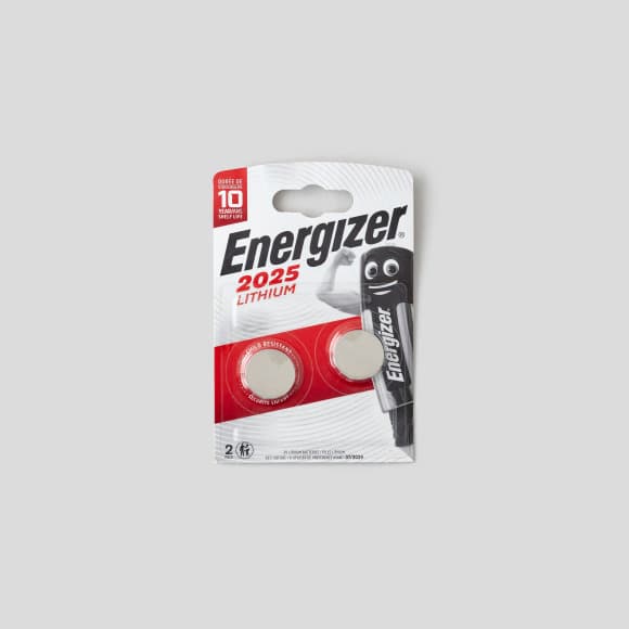 Piles bouton Energizer Lithium 2025, pack de 2