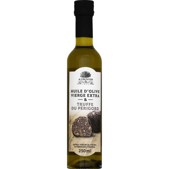 Huile d'olive vierge extra à l'extrait naturel de truffe du Périgord