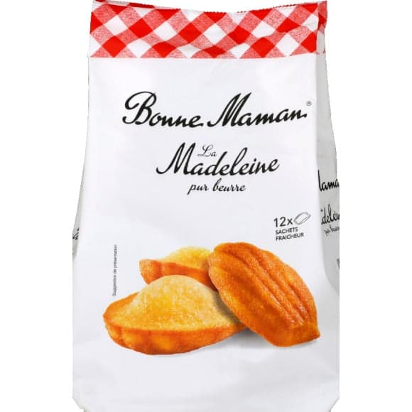 Madeleines tradition pur beurre