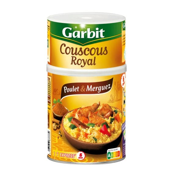 Couscous royal poulet merguez