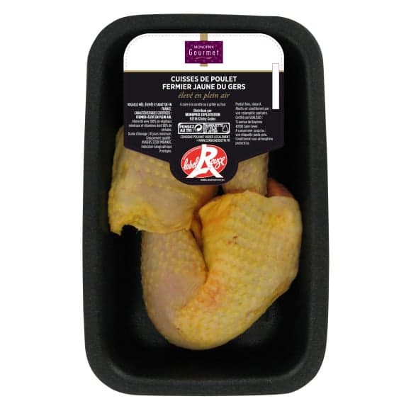 Cuisse de poulet fermier Label Rouge jaune