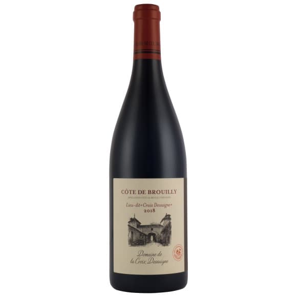 Côte de Brouilly, cuvée Godefroy, vin rouge, 13% vol.