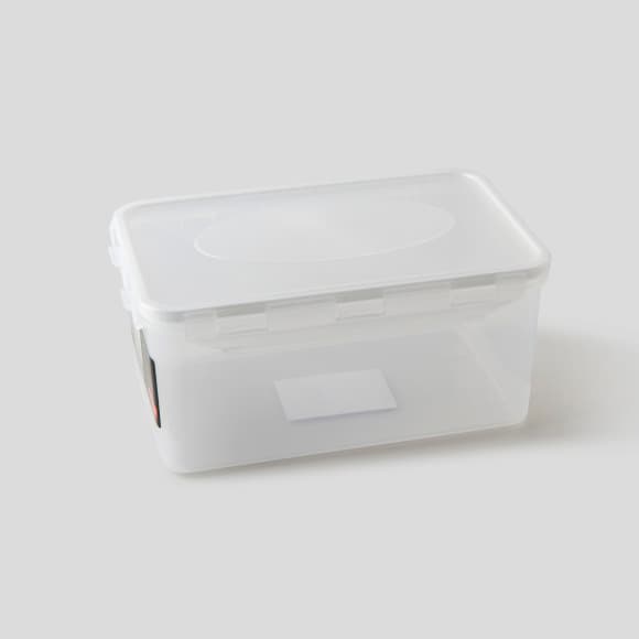 Boîte pour congélateur et micro-onde 2L, 4 clips