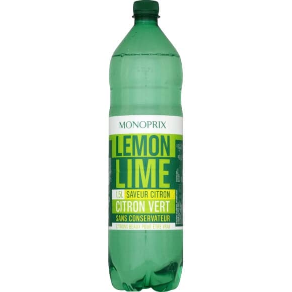 Soda Lemon Lime saveur citron citron vert
