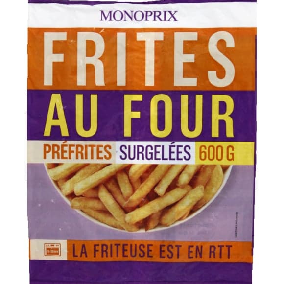 Frites au four