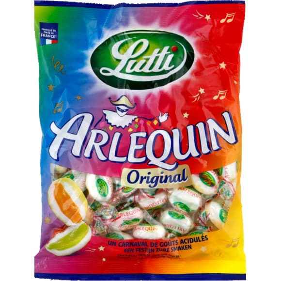 Bonbons Arlequin acidulés Original
