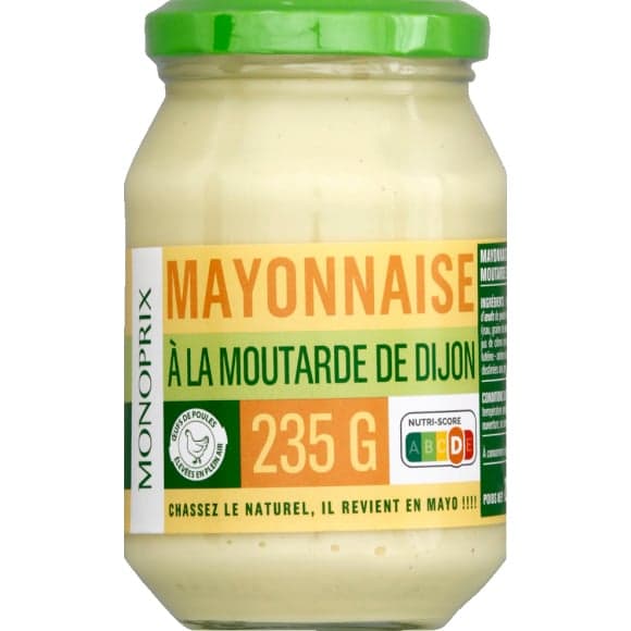 Mayonnaise à la moutarde de Dijon