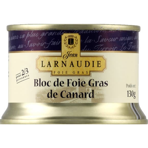 Bloc de foie gras de canard