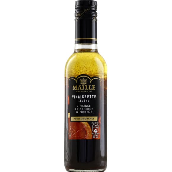 Vinaigrette balsamique de Modène et pointe d'orange