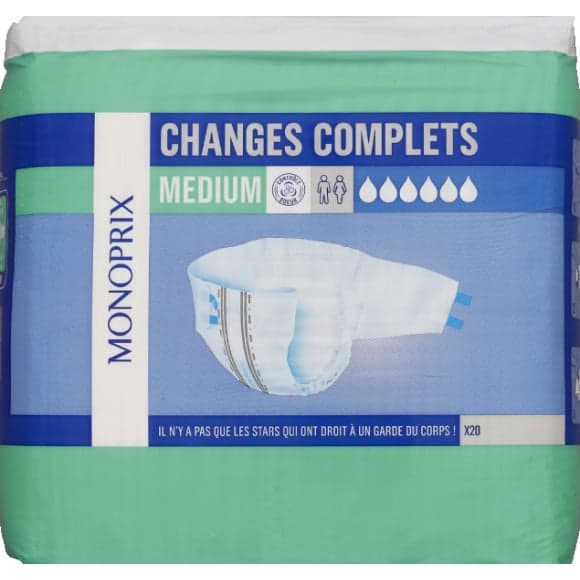 Changes complets mixtes medium Taille 38-54