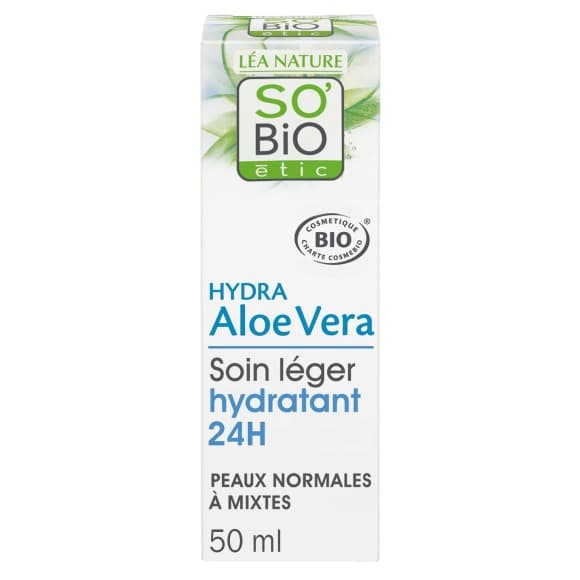 Crème légère hydratante jour Hydra Aloe Vera