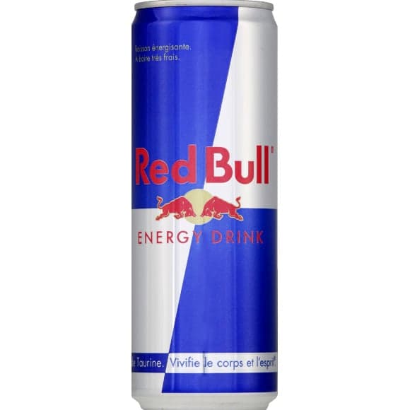 Energy drink à base de taurine et de caféine