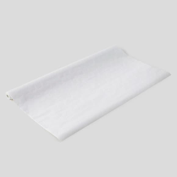 Nappe en papier blanc 1x10m