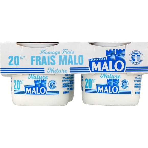 Fromage frais nature 20% MG