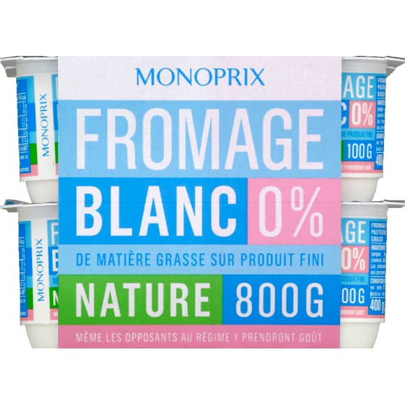 Fromage blanc 0% nature