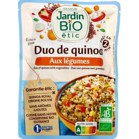 Duo de quinoa aux légumes