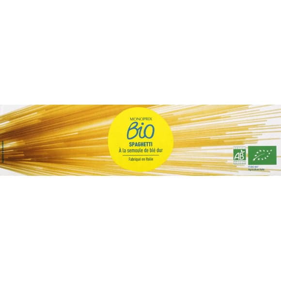 Spaghetti à la semoule de blé dur