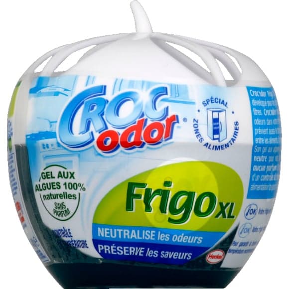 Désodorisant frigo XL, gel aux algues naturelles, sans parfum