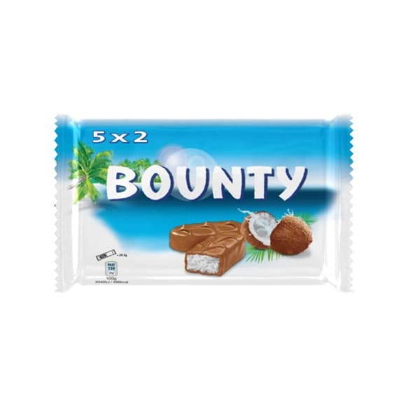 Barres Bounty au chocolat fourré de noix de coco Bounty
