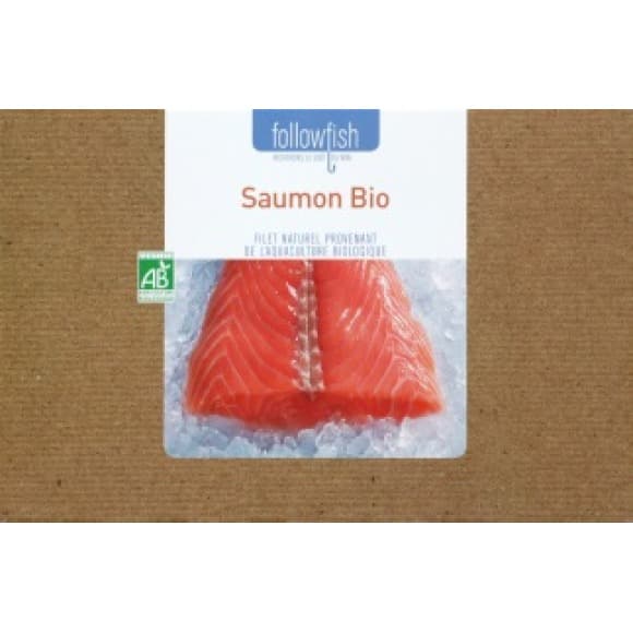 Saumon Bio, filet naturel, surgelé