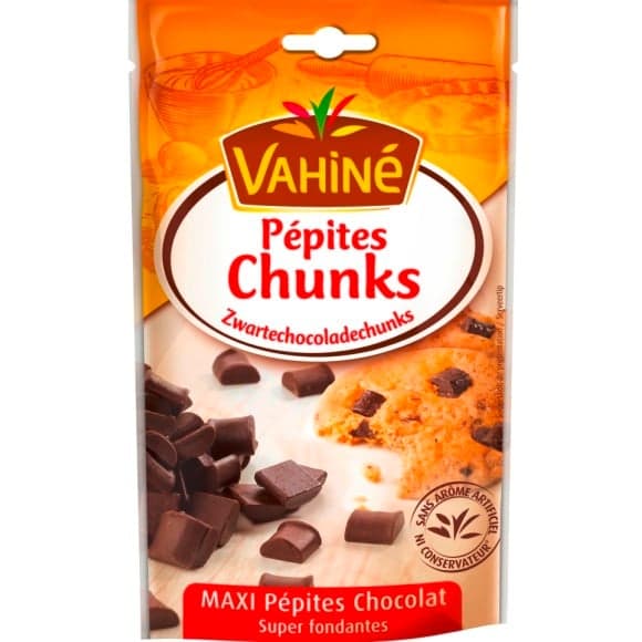 Pépites Chunks, maxi pépites chocolat, super fondantes