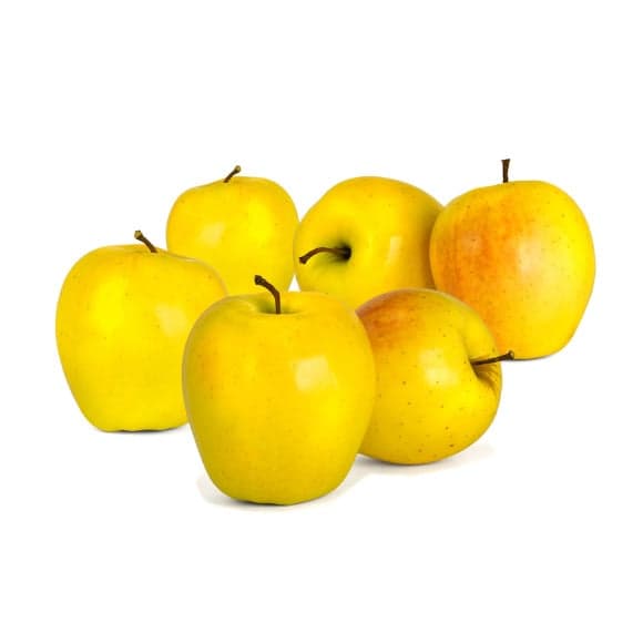 pomme jaune 6 fruits cat II bio