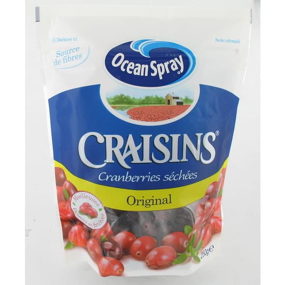 Craisins, cranberries séchées original