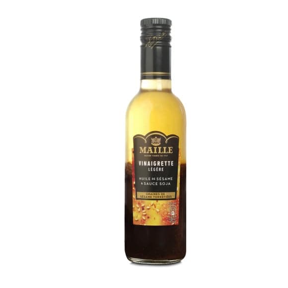 Vinaigrette à l'huile de sésame et soja
